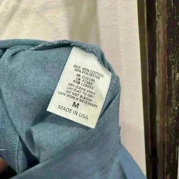 Potters Pot chambray with lace embellishments skirt - Picture 3 of 6